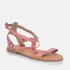 Glaritis Pretty Pink T-Strap Sandal