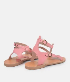 Glaritis Pretty Pink T-Strap Sandal