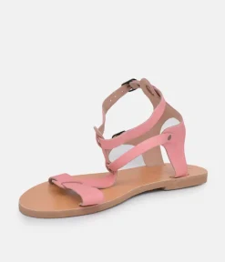 Glaritis Pretty Pink T-Strap Sandal