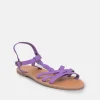 Glaritis Pretty Purple T-Strap Sandal