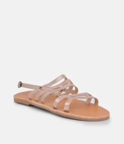 Glaritis Pretty Rose Gold Sandals