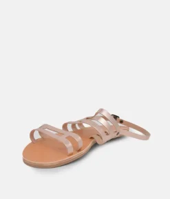 Glaritis Pretty Rose Gold Sandals