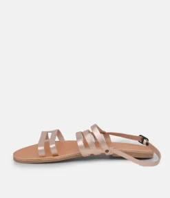 Glaritis Pretty Rose Gold Sandals