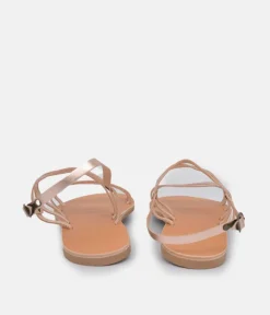 Glaritis Pretty Rose Gold Sandals
