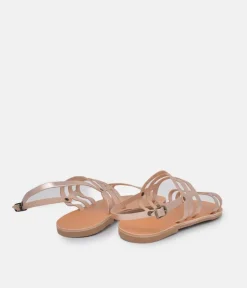 Glaritis Pretty Rose Gold Sandals