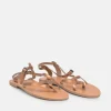 Glaritis Strappy Bronze Sandals