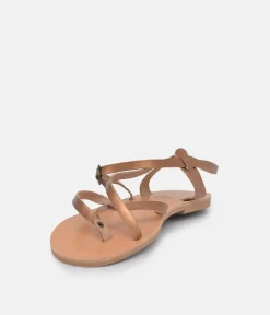 Glaritis Strappy Bronze Sandals