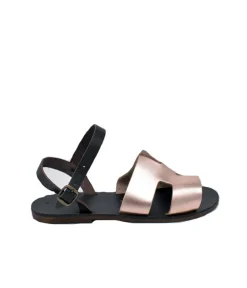 Glaritis Stylish EVIA Rosegold/Brown Sandals