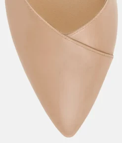 Hogl Beige Patent Leather Flats