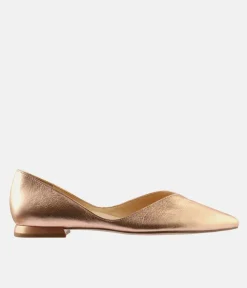 Hogl Chic Metallic Gold Flats