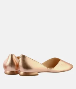 Hogl Chic Metallic Gold Flats