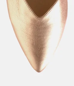 Hogl Chic Metallic Gold Flats