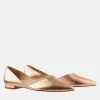 Hogl Chic Metallic Rose Gold Flats