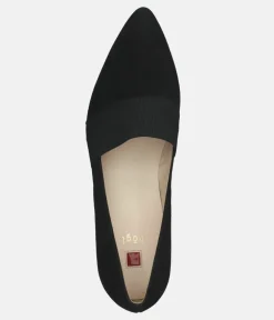 Hogl Classy Black Pointy Toe Flats