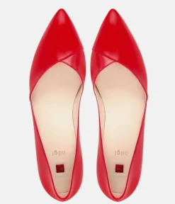 Hogl Gorgeous Red Patent Leather Flats
