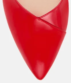 Hogl Gorgeous Red Patent Leather Flats