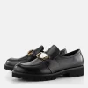 Hogl Luxurious Black Leather Loafers