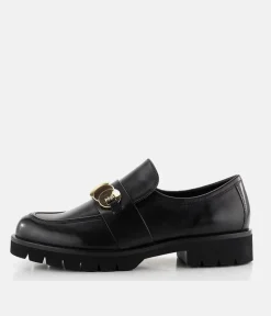 Hogl Luxurious Black Leather Loafers