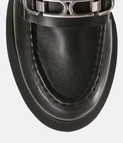 Hogl Premium Black Leather Loafers