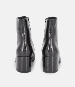 Hogl Premium Black Patent Leather Ankle Boots