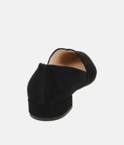 Hogl Premium Black Suede Slip on Shoes