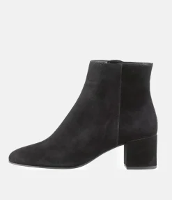 Hogl Premium Black Suede Ankle Boots
