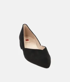 Hogl Premium Black Suede Slip on Shoes