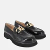 Hogl Premium Patent Black Leather Loafers