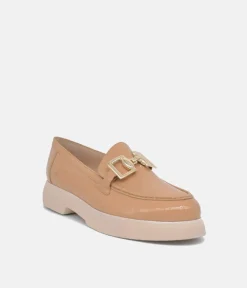 Hogl Premium Patent Leather Coffee Loafers