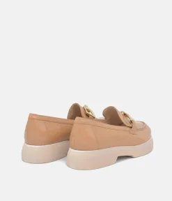 Hogl Premium Patent Leather Coffee Loafers