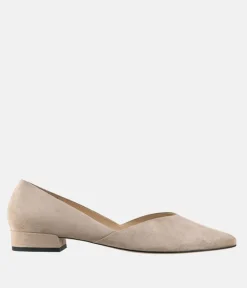 Hogl Premium Taupe Suede Slip on Shoes