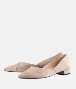 Hogl Premium Taupe Suede Slip on Shoes