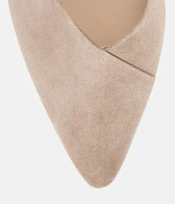 Hogl Premium Taupe Sweetheart Block Heels