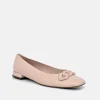 Hogl Stylish Neutral Ballerina Flats