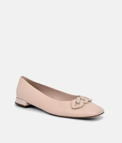 Hogl Stylish Neutral Ballerina Flats