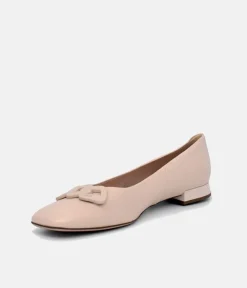 Hogl Stylish Neutral Ballerina Flats