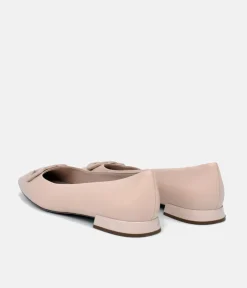 Hogl Stylish Neutral Ballerina Flats