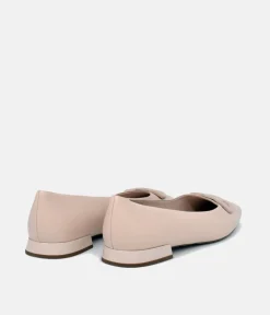 Hogl Stylish Neutral Ballerina Flats