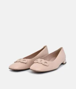 Hogl Stylish Neutral Ballerina Flats