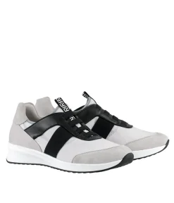 Hogl Stylish Sporty Light Grey / Black Sneakers