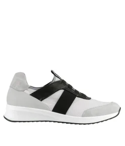 Hogl Stylish Sporty Light Grey / Black Sneakers