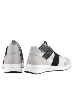 Hogl Stylish Sporty Light Grey / Black Sneakers
