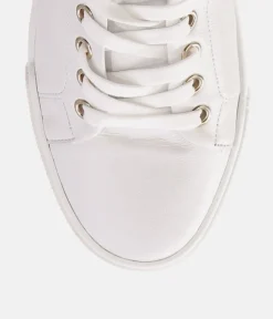 Hogl Super Stylish White/Gold Trainers