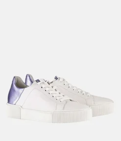 Hogl Super Stylish White/Lavender Trainers