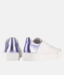 Hogl Super Stylish White/Lavender Trainers