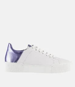 Hogl Super Stylish White/Lavender Trainers