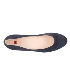 Hogl Timeless Ocean Suede Ballerina