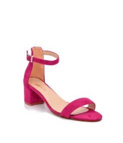 Hot Pink Barely There Heels