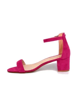 Hot Pink Barely There Heels