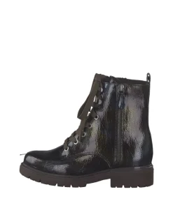 Jana Gorgeous Metallic Ankle Boots